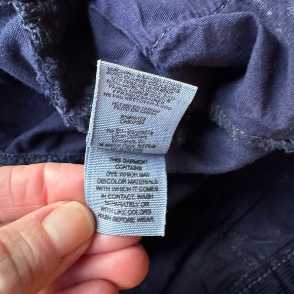 Free People Womens Pants Size 25 (Measure 28x31) Blue Corduroy Skinny Stretch - Picture 5 of 5